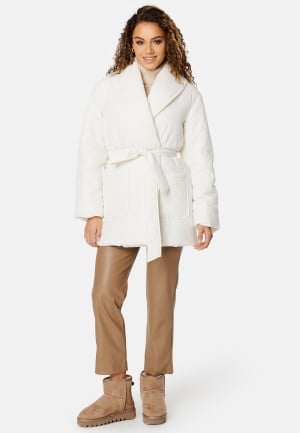 BUBBLEROOM Hedda Short Padded Coat Winter white S