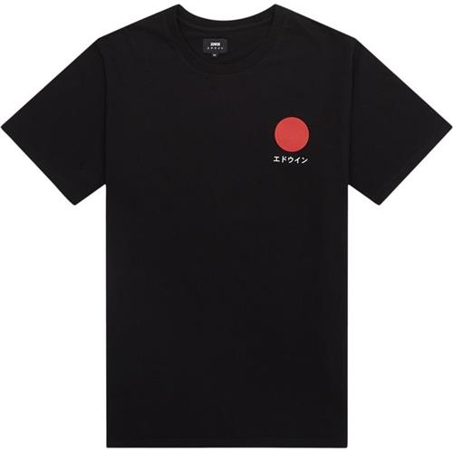 Edwin Japanese Sun Tee Black