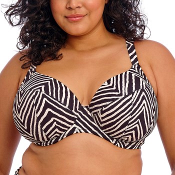 Elomi Fiji Falls Plunge Bikini Top Sort I 80 Dame