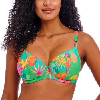 Freya Isla Margarita Plunge Bikini Bra Jade/Grøn D 75 Dame