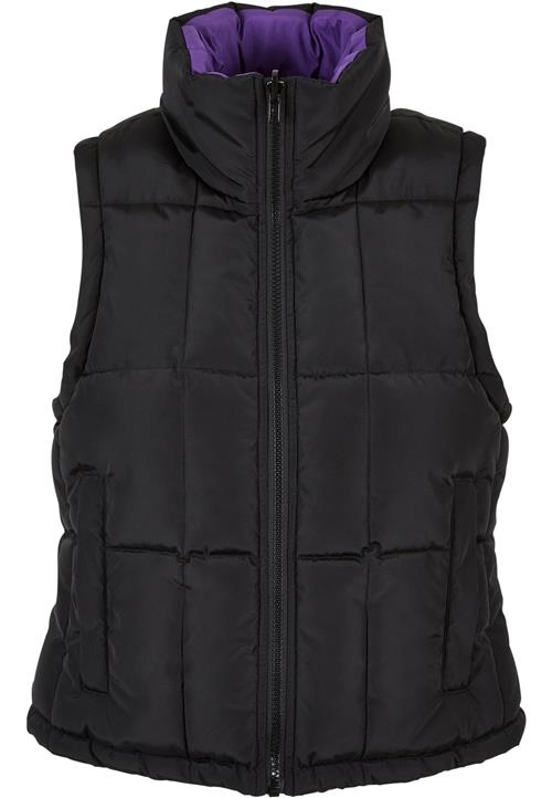 Urban Classics Vest  mørkelilla / sort