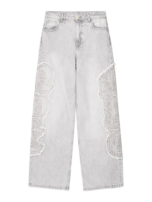 Bershka Jeans  lysegrå