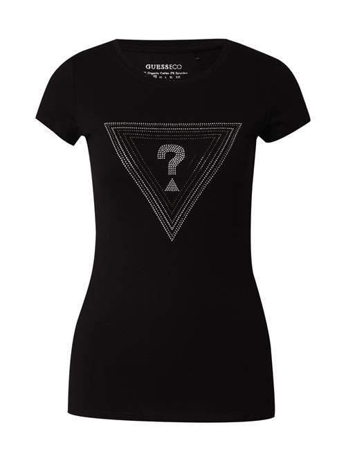 Se GUESS Shirts  sort / sølv ved About You