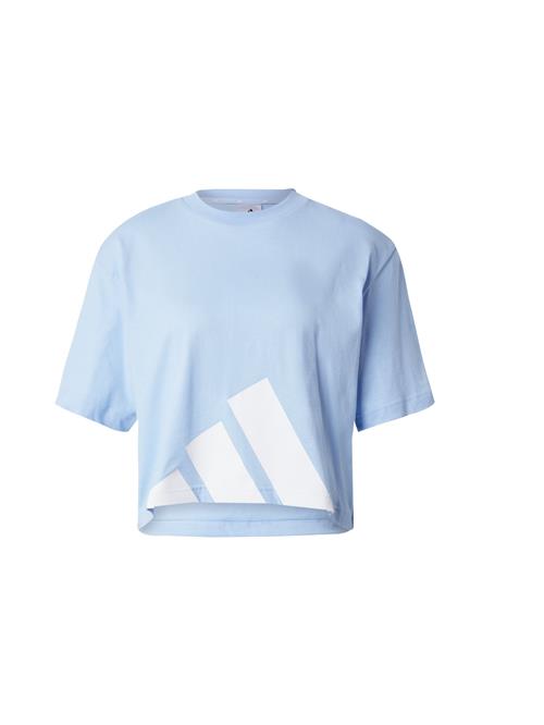 ADIDAS SPORTSWEAR Funktionsbluse 'Essentials'  lyseblå / hvid