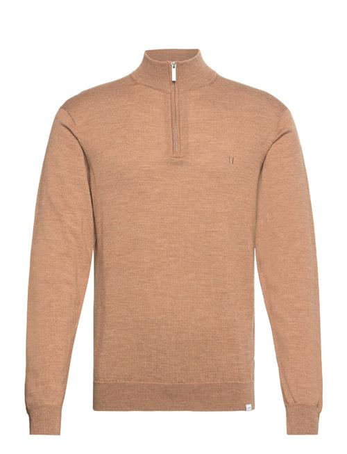 Greyson Half-Zip Merino Knit Les Deux Beige