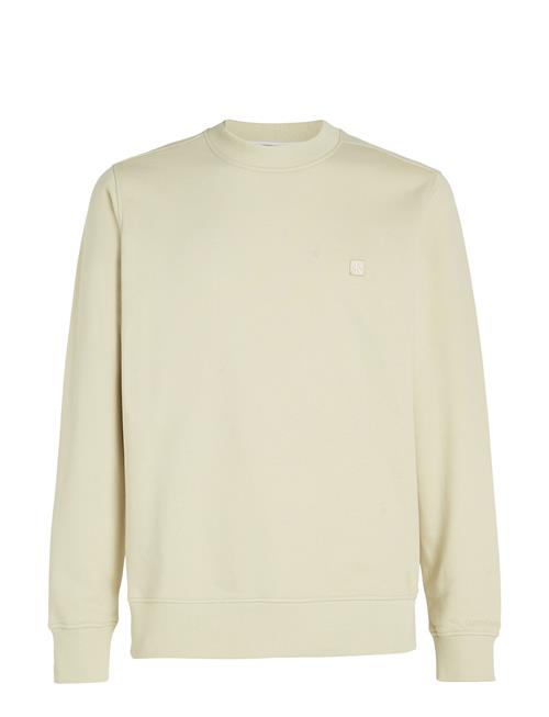 Ck Embro Badge Crew Neck Calvin Klein Jeans Beige