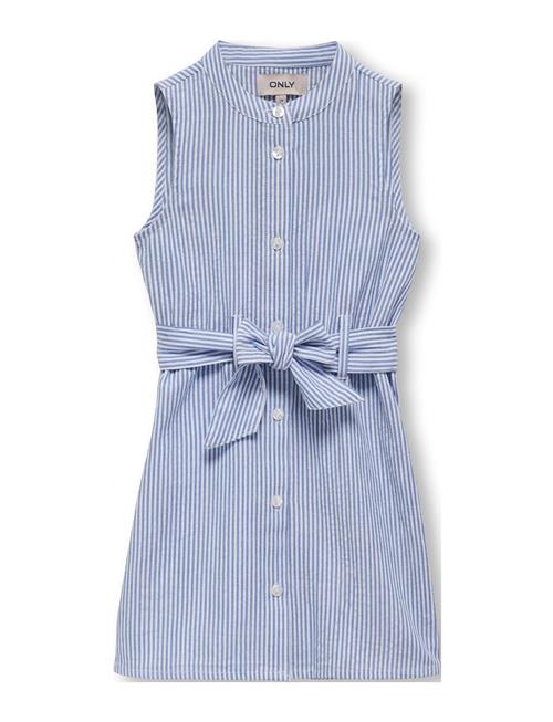 Kmgsmilla S/L Belt Dress Wvn Kids Only Blue