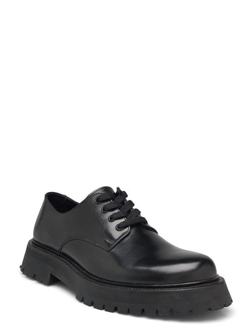 Derby Leather Shoe J. Lindeberg Black