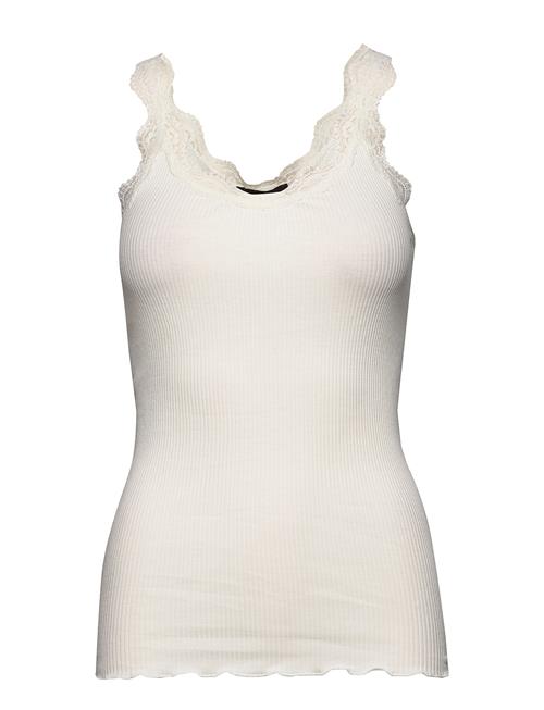 Organic Top W/ Lace Rosemunde White