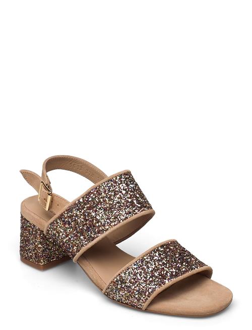 Sandals - Block Heels ANGULUS Brown