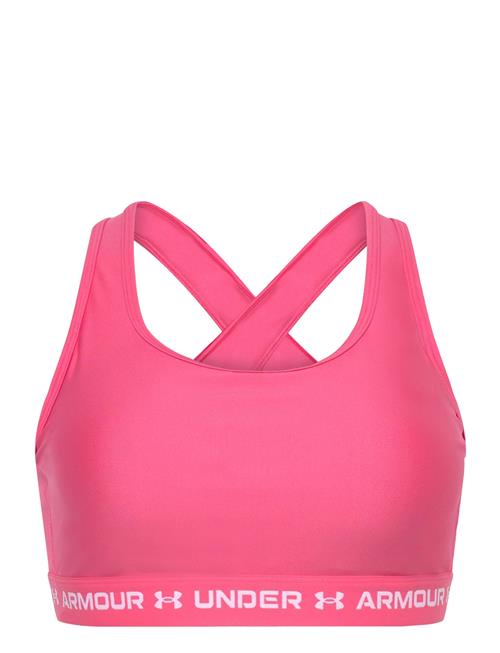 Crossback Mid Bra& Under Armour Pink