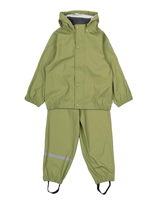 Pu Rain W. Susp. Recycled Mikk-line Green