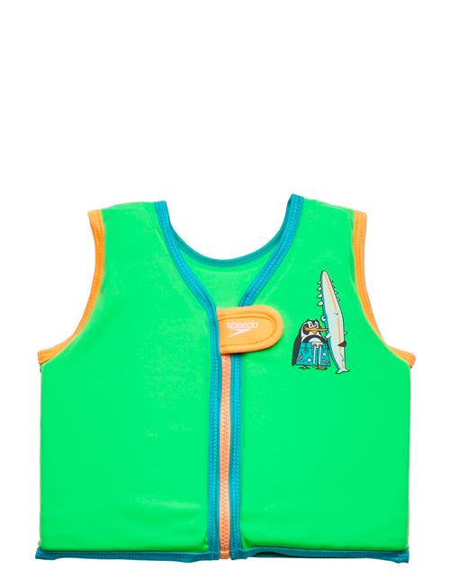 Character Printed Float Vest Speedo Green