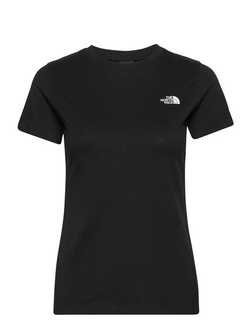 W S/S Simple Dome Slim Tee The North Face Black