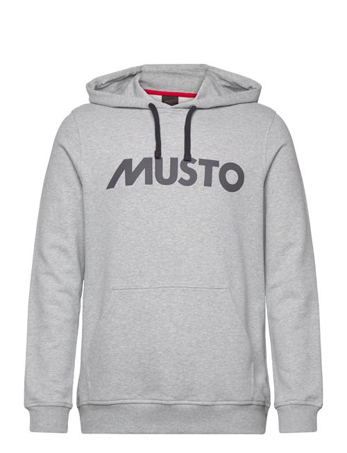 M Musto Logo Hoodie Musto Grey