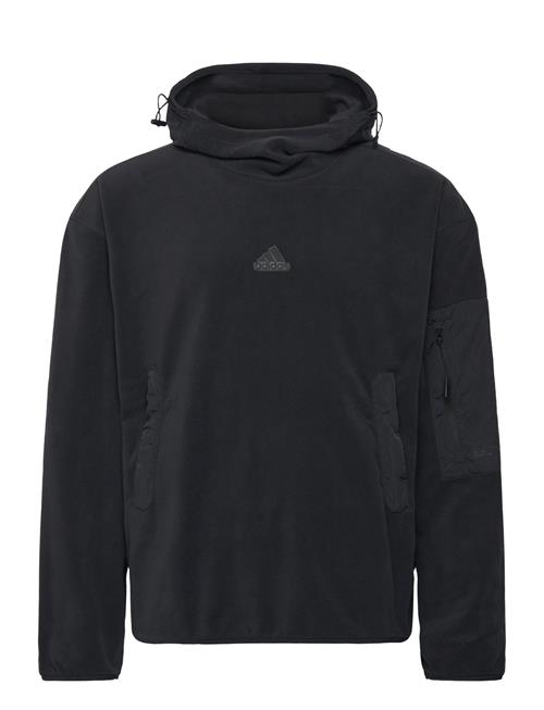 City Escape Polarfleece Hoodie Adidas Sportswear Black