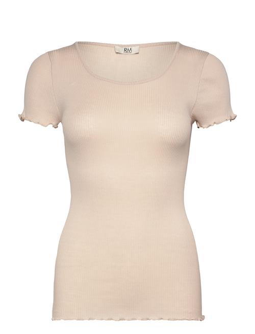 Rmwbalta Ss T-Shirt RM By Rosemunde Beige