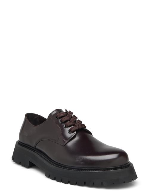 Derby Leather Shoe J. Lindeberg Brown