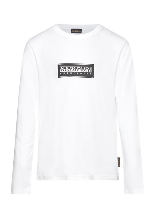 Chamois Long Sleeve T-Shirt Napapijri White