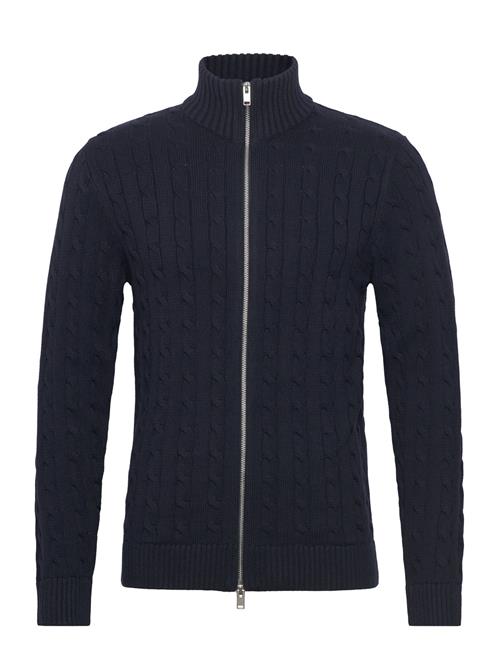 Slhryan Structure Full Zip Selected Homme Navy