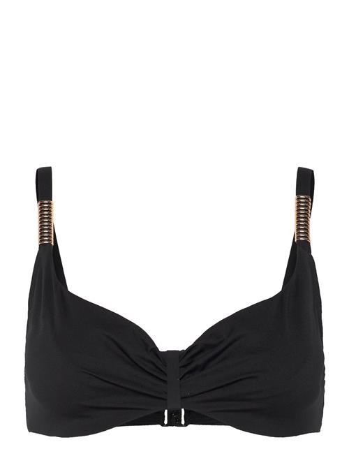 Icon Covering Underwired Bra Chantelle Beach Black