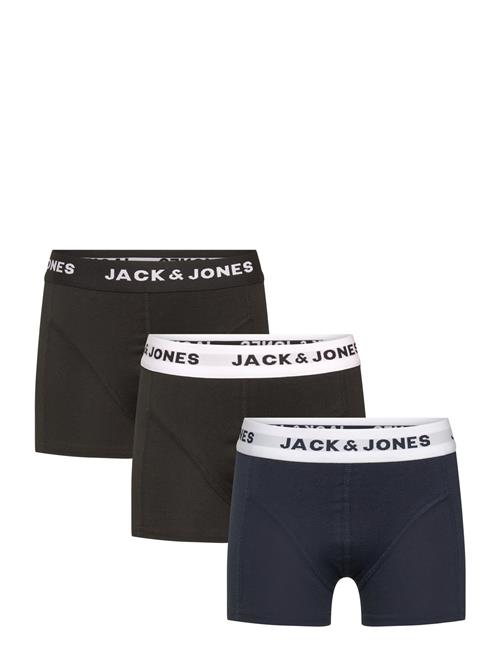 Jack & Jones Jacbasic Trunks 3 Pack Jnr Jack & J S Black