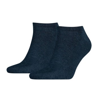 Tommy Hilfiger Legwear Tommy Hilfiger Strømper 2P Men Sneaker Sock Jeansblå Str 47/49 Herre