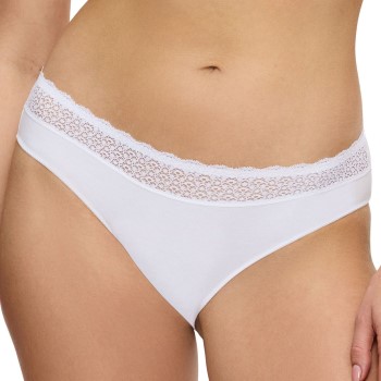 Triumph Trusser 2P Feel Of Modal Tai Knickers Hvid modal Small Dame