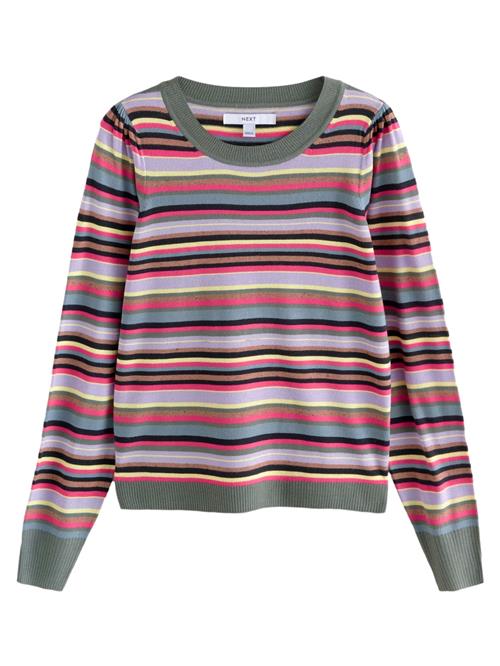 Se Next Pullover  gul / grøn / lilla / pink ved About You