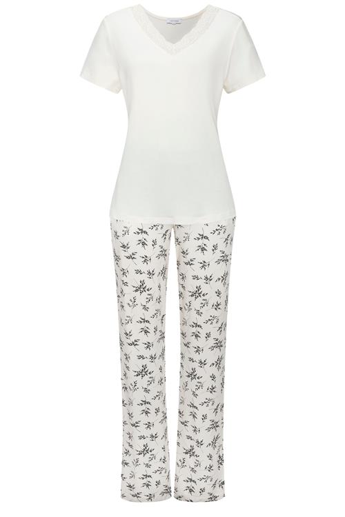 VIVANCE Pyjamas 'Dreams'  lysebeige / sort