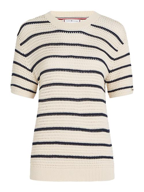 Se TOMMY HILFIGER Pullover  marin / offwhite ved About You