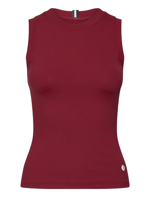 Se Ace Rib Tank Pocket Björn Borg Burgundy ved Booztlet