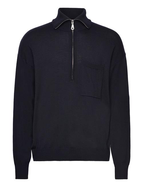 Tom Half-Zip Merino Sweater Lexington Clothing Navy