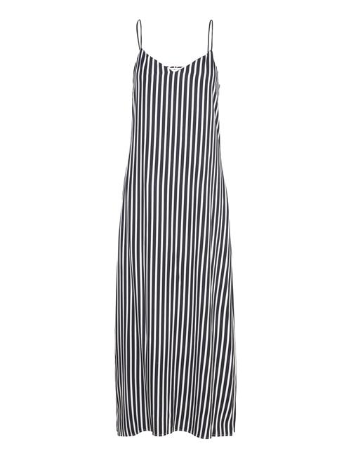 Fluid Stripe Ankle Slip Dress Tommy Hilfiger Blue