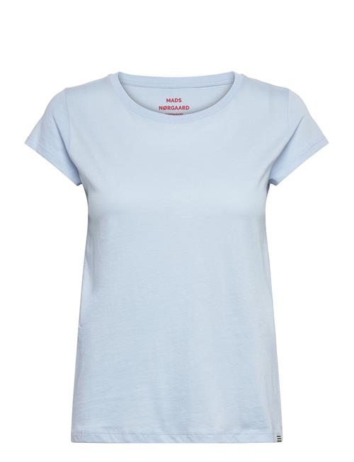 Fine Jersey Teasy Tee Fav Mads Nørgaard Blue