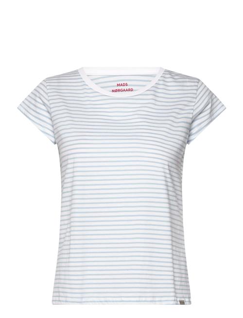 Organic Favorite Stripe Teasy Mads Nørgaard Blue