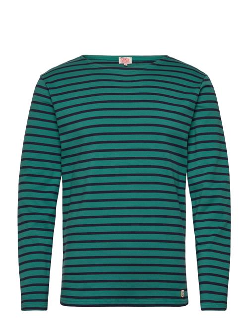 Breton Striped Shirt Héritage Armor Lux Green