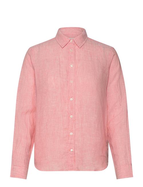 Reg Linen Chambray Shirt GANT Pink