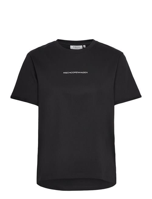 Mschterina Organic Small Logo Tee MSCH Copenhagen Black