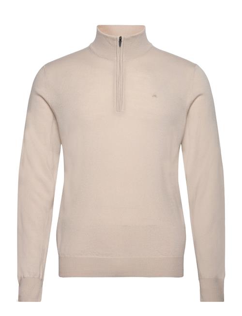 Kiyan Merino Quarter Zip J. Lindeberg Beige