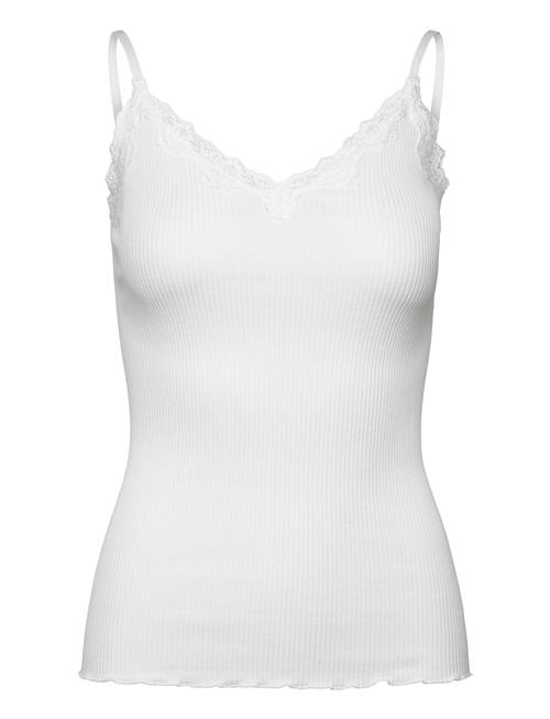 Se Rwbeatha Sl Regular Singlet Top Rosemunde White ved Booztlet