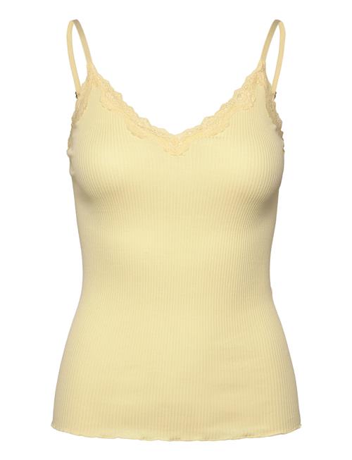 Rwbeatha Sl Regular Singlet Top Rosemunde Yellow