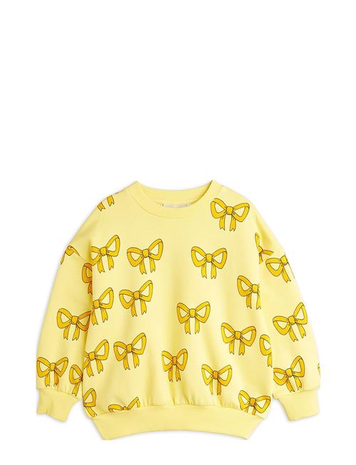 Bow Aop Sweatshirt Mini Rodini Yellow