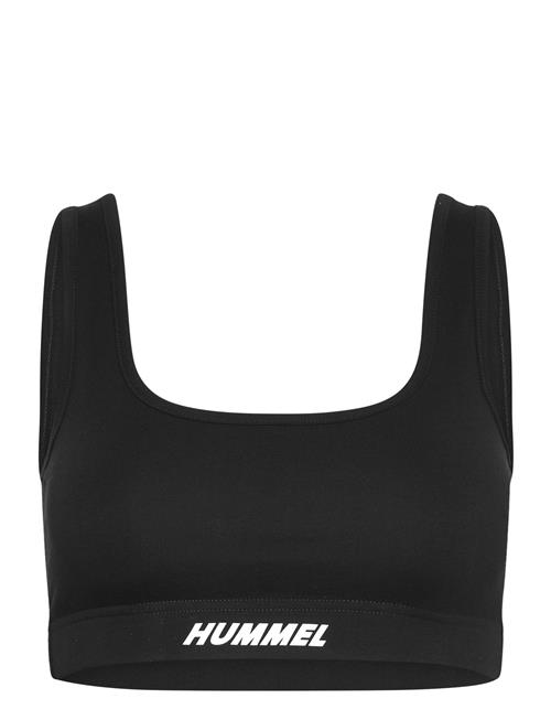 Se Hmlelemental Cotton Sports Top Hummel Black ved Booztlet