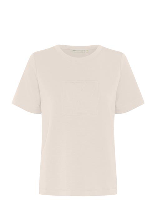 Se Vincentiw Logo Tshirt InWear Cream ved Booztlet