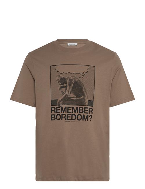 Wwbobby Penseur T-Shirt WOOD WOOD Brown