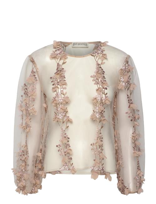 Se 347 02 Jenny Embroidery Top Ida Sjöstedt Pink ved Booztlet