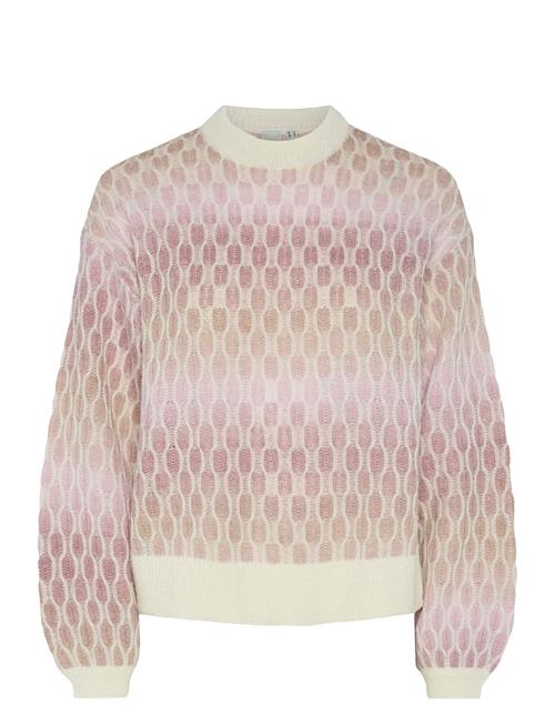 Yasspace Ls Knit Pullover YAS Pink