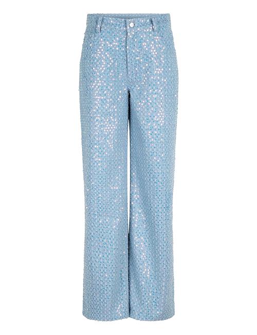 Pearldrop Embellished Pants Dante6 Blue