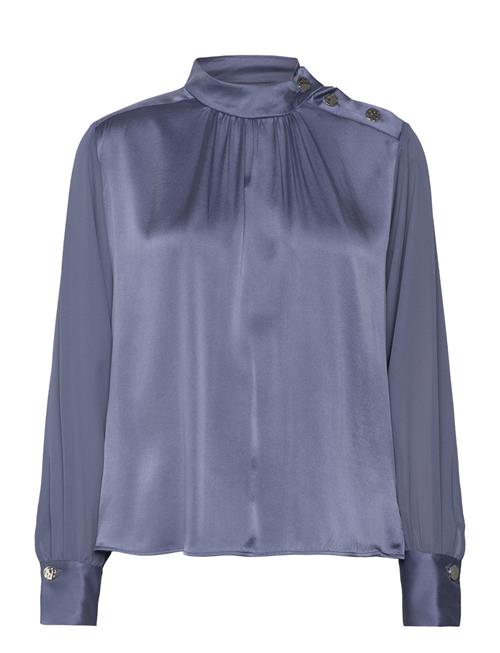 Althea Silk Top Dante6 Blue